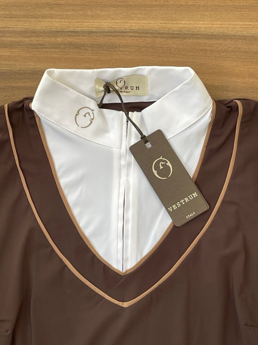 Vestrum Women's Reims Long Sleeve Show Shirt - Dark Brown - L - Picture 2 of 4